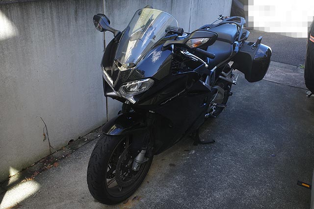 ロングツーリングでドロドロになったバイクの洗車整備 79,712km - VFR