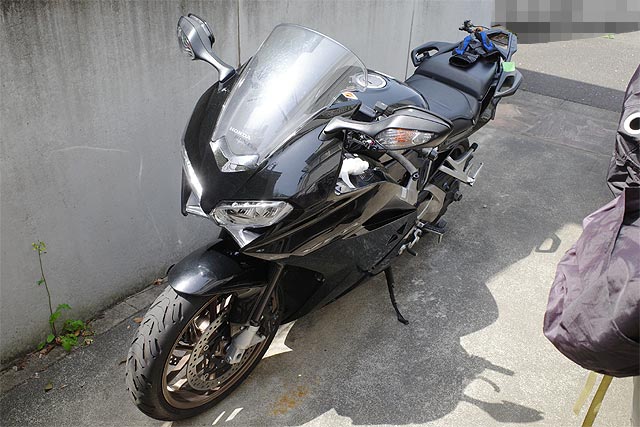 愛車のバイクVFR800F(RC79)の4回目車検は無事に合格し出場した件 - VFR