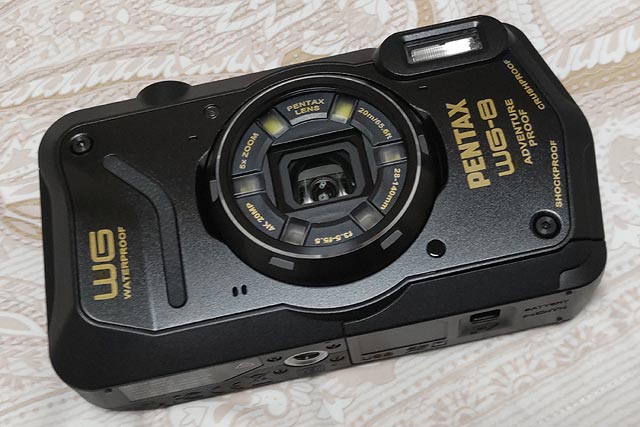 バックアップ用にPENTAX防水耐衝撃デジカメWG-8を購入してみた件 - VFR