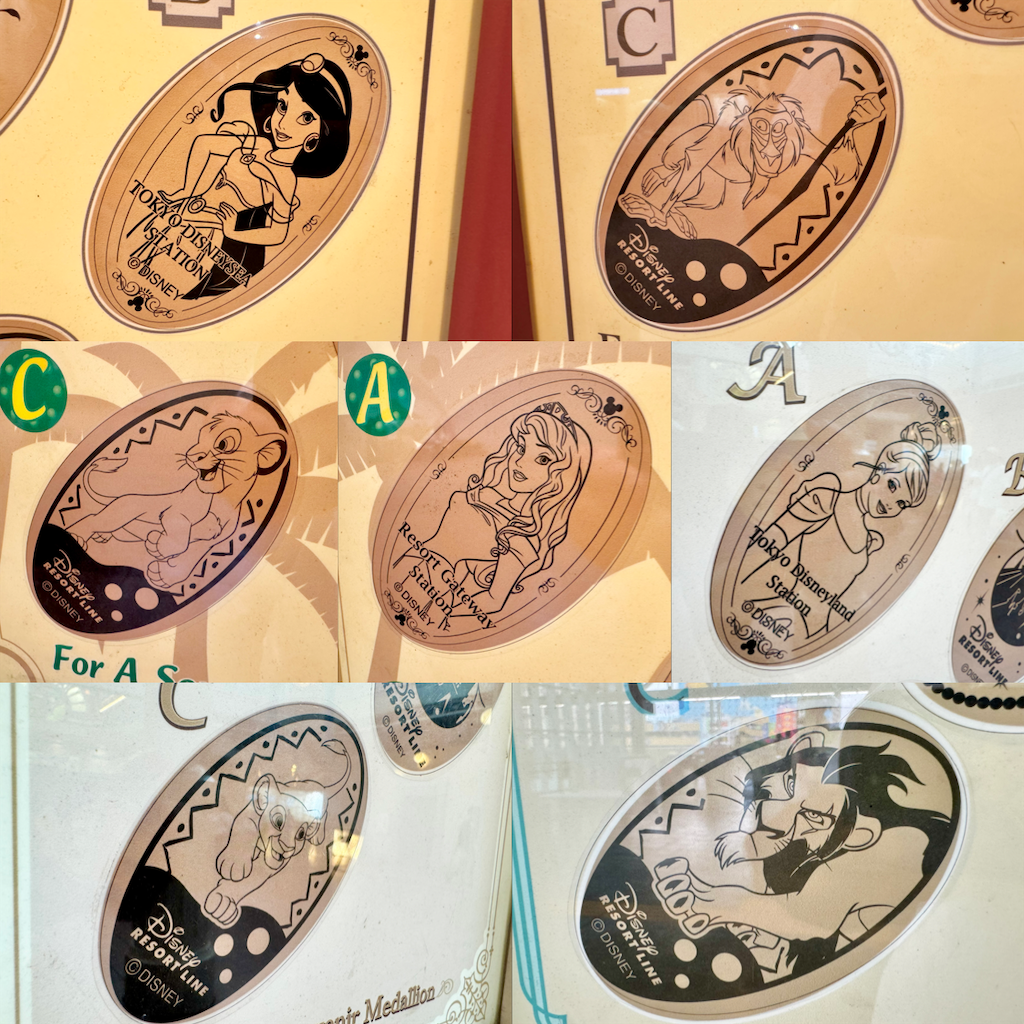 ディズニー スーベニアメダル