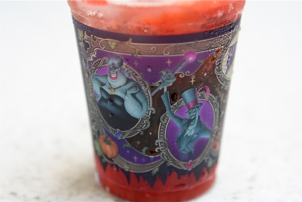 ドリンク Disney 食レポ】ヴィランズモチーフのスパークリングゼリードリンクを実