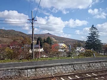 JR山田線　区界駅　兜明神岳　141019