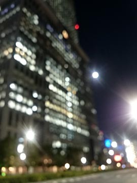 160322　十四夜の月　東京