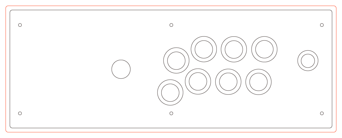 Arcade Stickの天板を変更してみよう 脳内垂れ流し