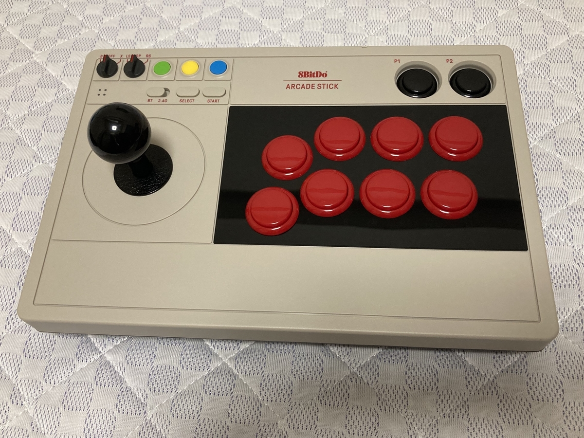 8Bitdo アーケードスティック 三和静音カスタム