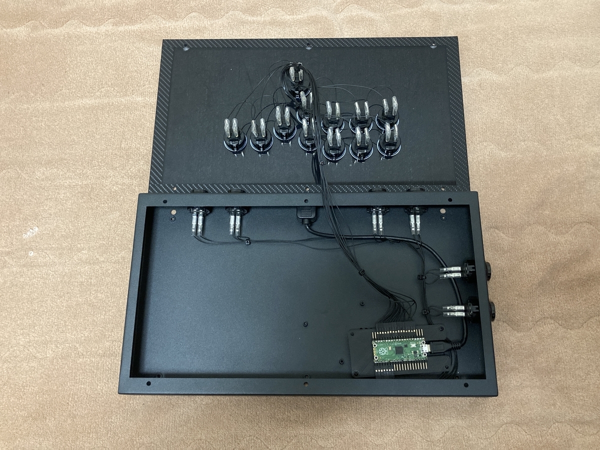 レバーレスコントローラー RAC-J800B-PC-B RAC-J800B All Buttons Leverless Arcade Joystick Fight Stick For