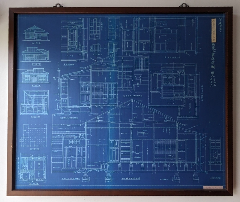 図面展示 図面の展示。