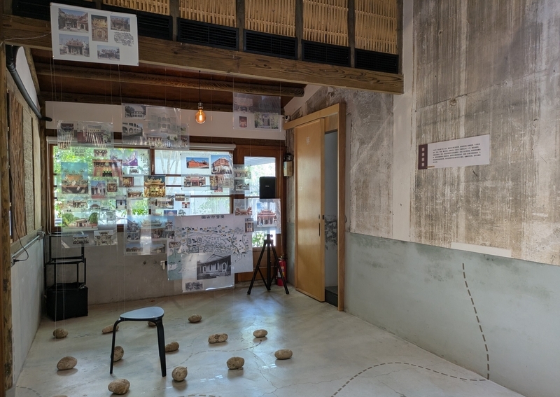 展示『臺南‧400+‧建築（2025.8.7-9.7)』の会場の様子
