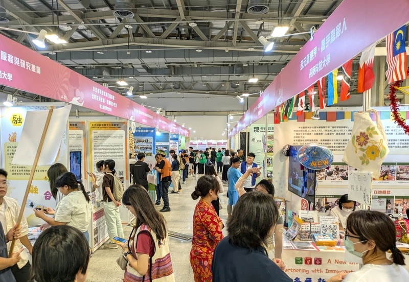 EXPO展示風景 台北花博爭艷館におけるEXPO展示の様子。