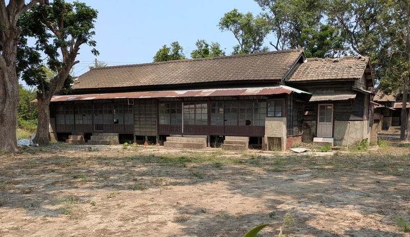 放置されている日本家屋。