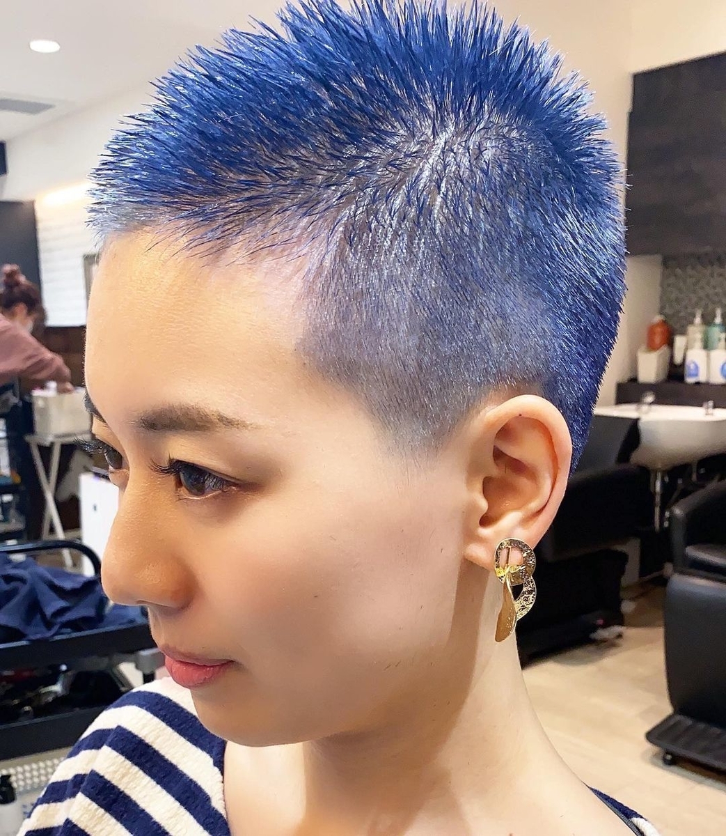 オシャレ坊主 女坊主