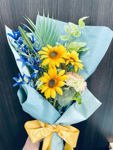 ひまわりリボン♡向日葵リボン （本店5F》夏におすすめ！リボン 
