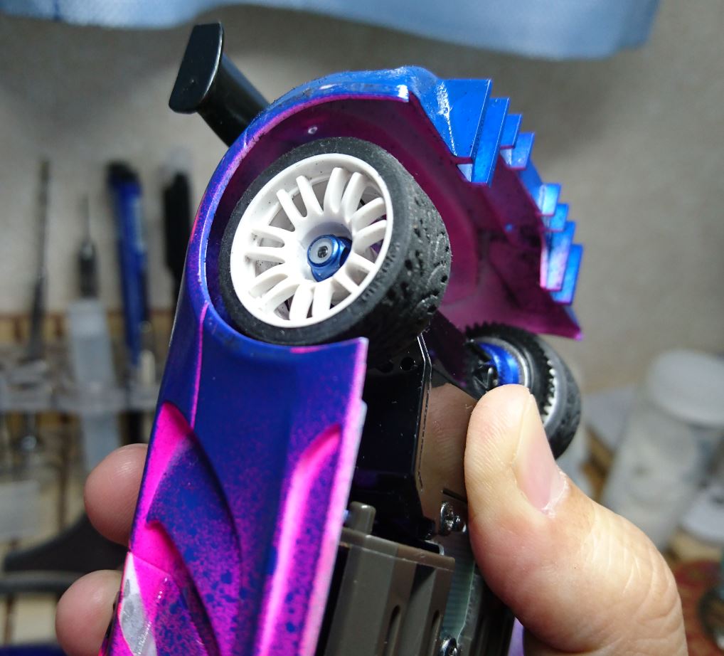 Mini-Z】[MZN163]マクラーレン12CとMR-03 VE proにワイド+2.0を使った