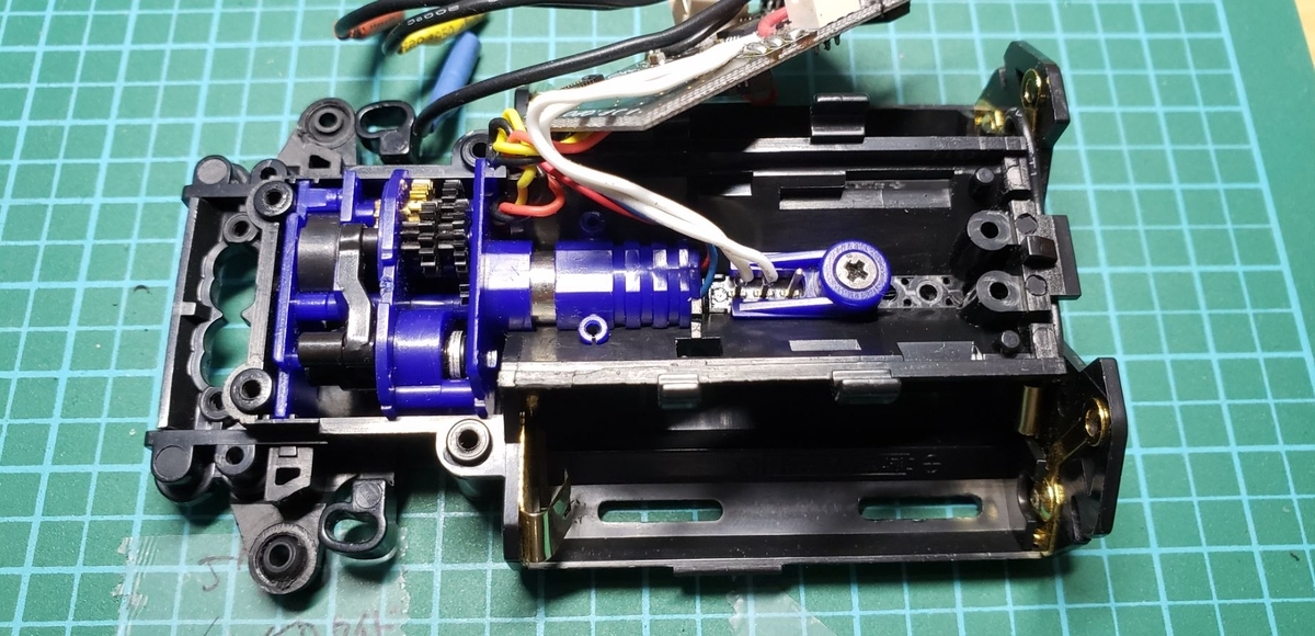 あけみん　ラジコン　メカ Mini-Z】FMG(ファイブミニッツジムカーナ)車両の組立 ～メカ類の搭載編