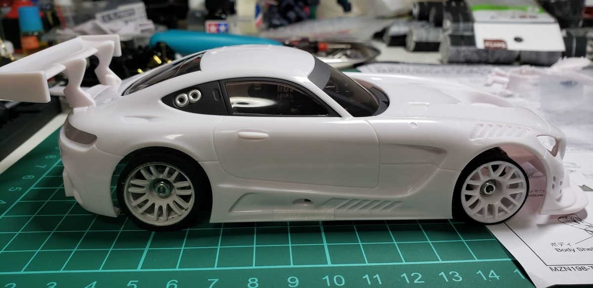 ミニッツボディ　メルセデスベンツAMG MINI-Z RWD readyset Mercedes-AMG GT3 Presentation Car