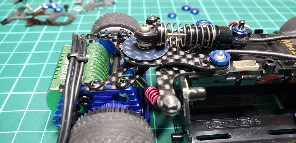 RMLナローにインナーチューブロールダンパー[MZW310]を取り付け