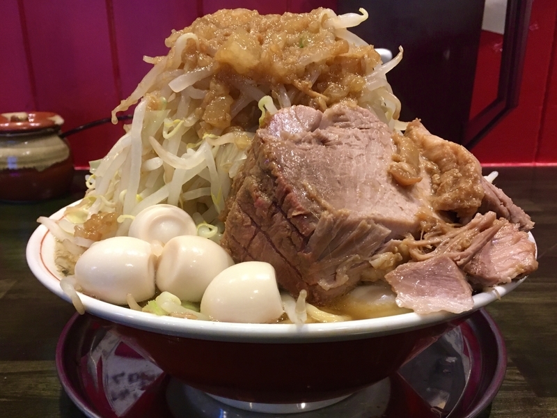 やきぶた　マシマシラ115枚 今週のラーメン4049】 らーめん 豚島 （東京・自由が丘