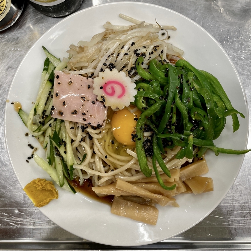 今週のラーメン5221】中華そば みたか（東京・三鷹）冷やし中華