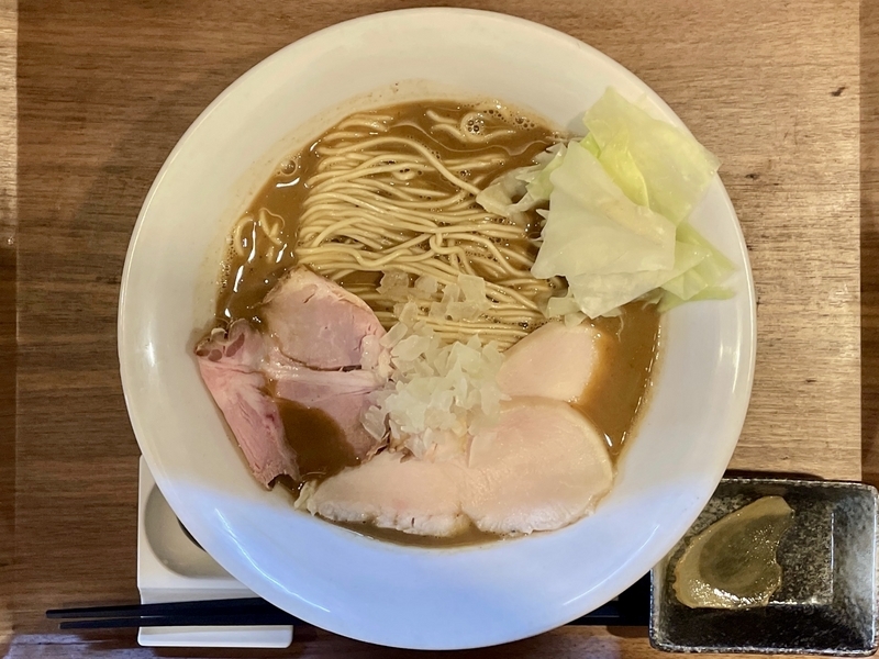 今週のラーメン5254】ラーメン 裏健やか（東京・JR三鷹駅北口）二