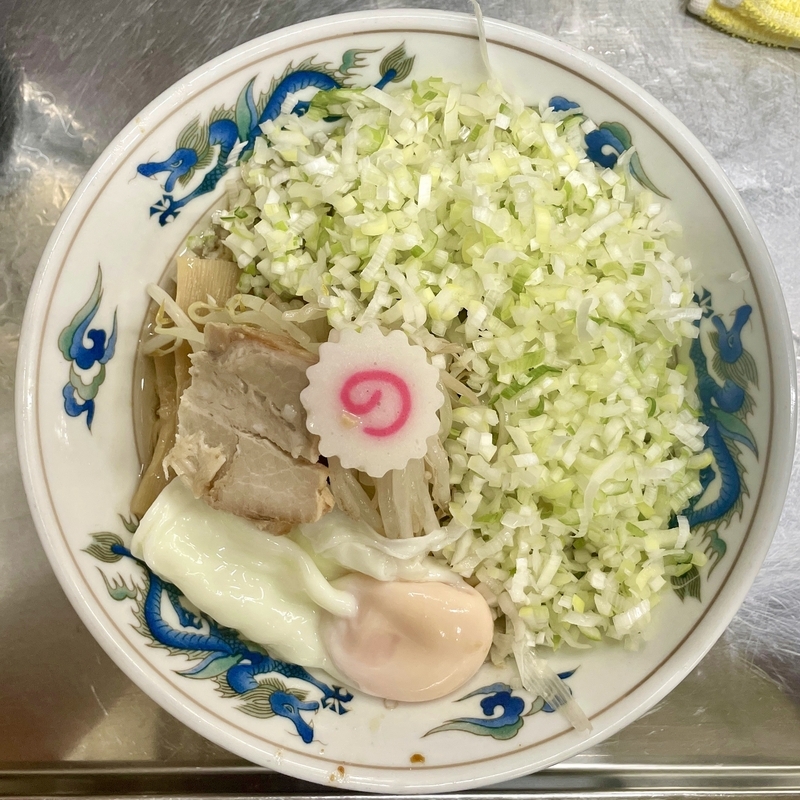 今週のラーメン5499】中華そば みたか（東京・三鷹）油そば 細葱