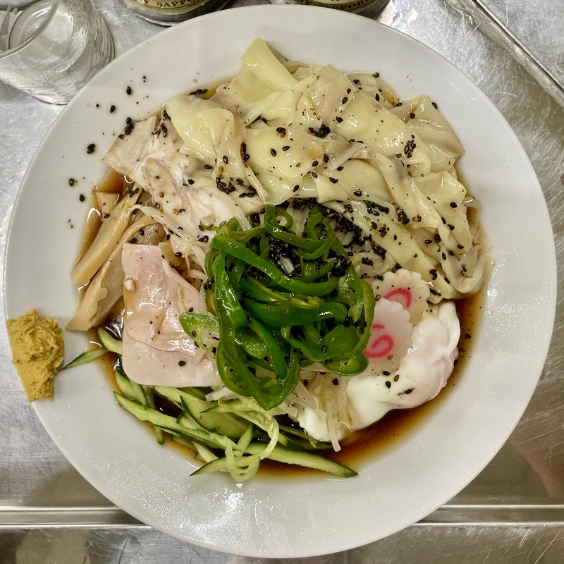 今週のラーメン5520】中華そば みたか（東京・三鷹）冷やし五目