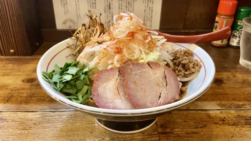 まぜそば 特製シビカラまぜそば』らぁ麺 きくはんのレビュー | ラーメンデータベース