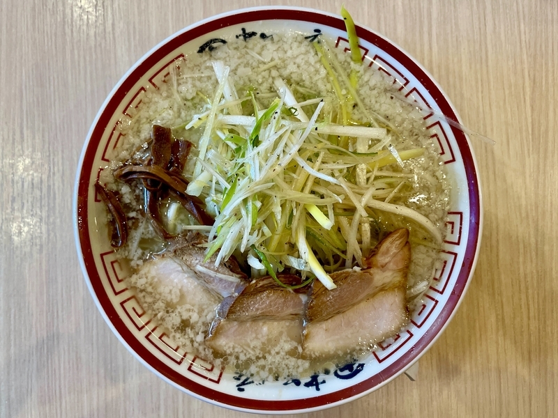 今週のラーメン5613】田中そば店 武蔵境店（東京・武蔵境）ねぎ