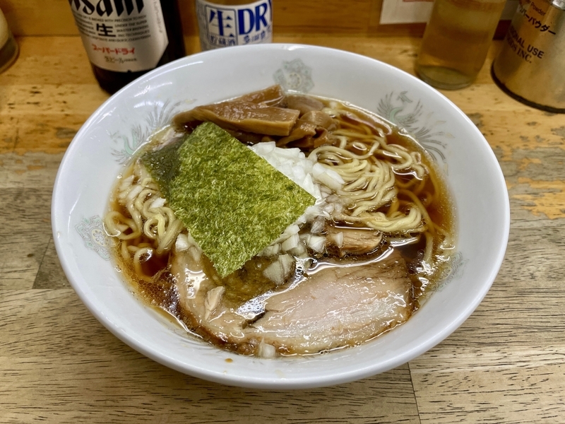 今週のラーメン5708】丸幸（東京・武蔵境）ラーメン ＋ ネギ皿 ＋