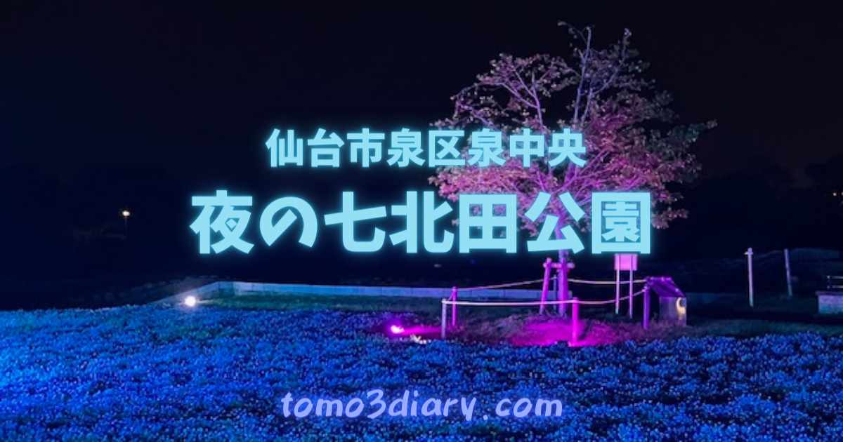 夜の七北田公園