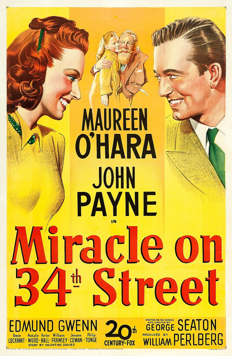 『Miracle on 34th Street』ポスター