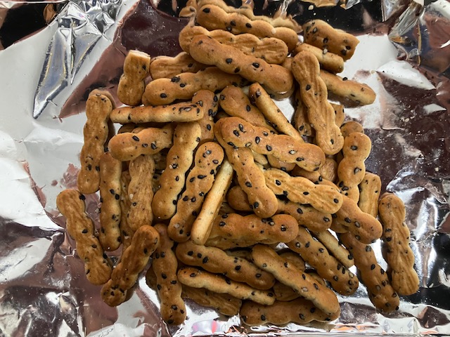 黒ごまたっぷり ミニアスパラガス