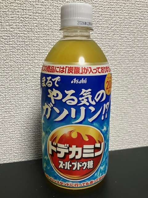 Asahi飲料【ドデカミン スーパーブドウ糖】480ml