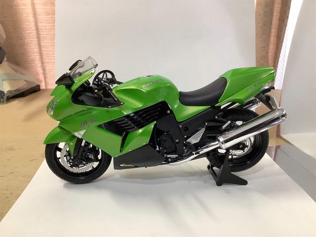 タミヤ1/14 単車 改修しました。 タミヤ1/14 単車 改修しました