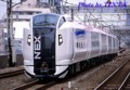[E259系]中央線で試運転中のE259系
