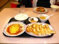 京都の「王将」のセットメニュー