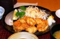 「豊後茶屋」のとり天定食