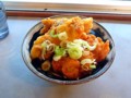 弥生軒の唐揚げそば（2009年11月15日）