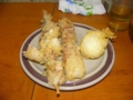 竹清のちくわ天、半熟卵天、ゲソ天（2012-03-10）
