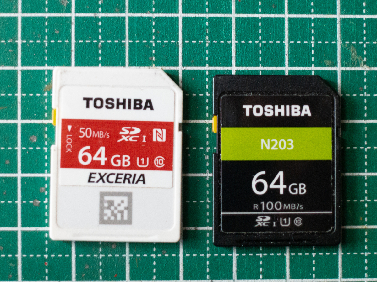 SD-NFC64GB - 雑食カメラマンの雑感記