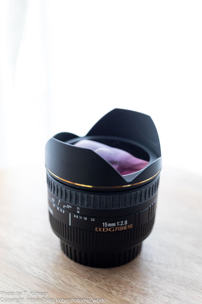 SIGMA 15mm F/2.8 EX FISHEYE キャノン用　送料無料 レンタル - SIGMA(シグマ)15mm F2.8 EX DG DIAGONAL FISHEYE (ﾆｺﾝ AF