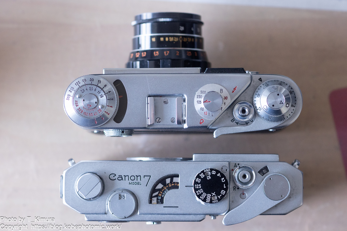 美品】Canon 7 model レンズ付きレンジファインダー 露出計OK