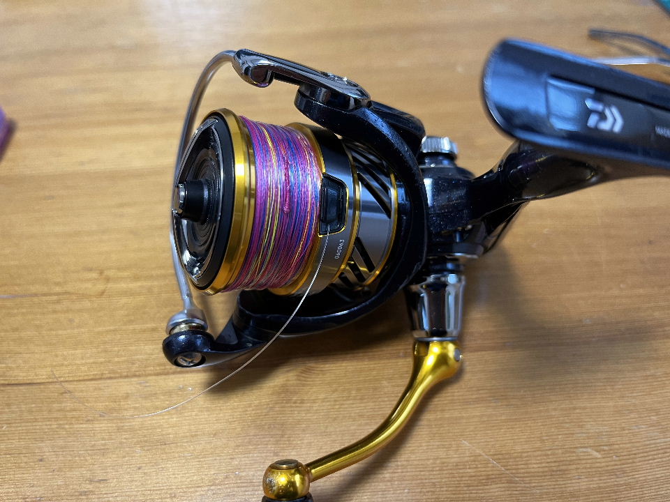 冬休みにやること第3弾： レブロス2500DのPEラインを交換します