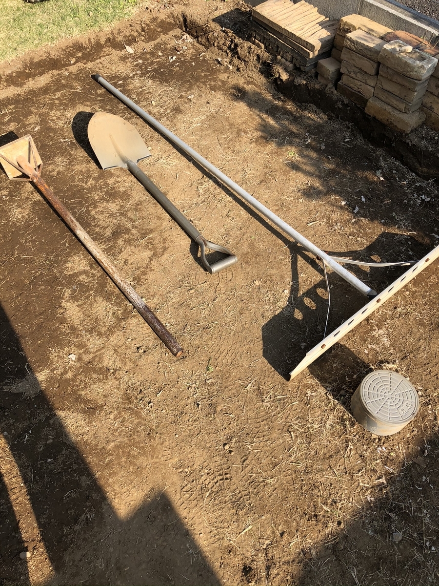 庭作りdiy コンクリート舗装 土間コンクリート に星型アクセントを付けてみました Takahashi S Blog