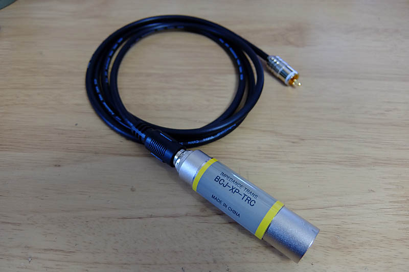 Aes Ebu Xlr とspdif Rca を変換する Tachi Technical Blog