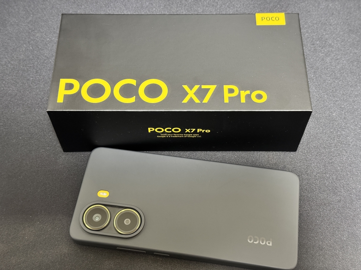 Poco X7 Pro レビュー コストパフォーマンスの鬼！ - たこすの世界一