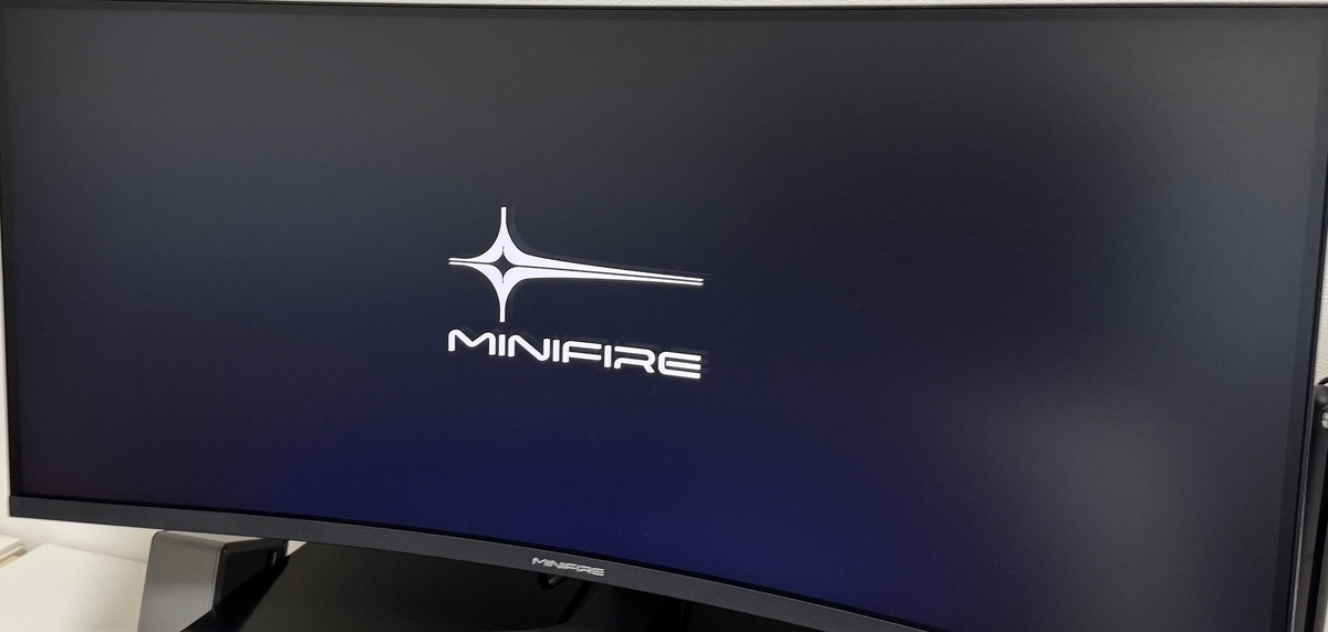 34インチ曲面ウルトラワイドモニターを買ったよ。MINIFIRE MFG34C5QL