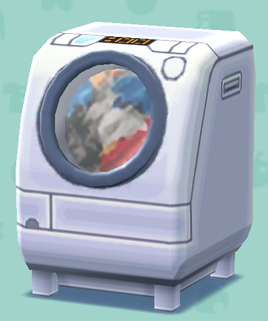 ポケ森の斜めドラム洗濯機
