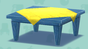 ポケ森の青いテーブル