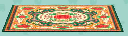 ポケ森の豪華なラグ