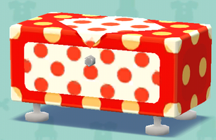 ポケ森の水玉なタンス